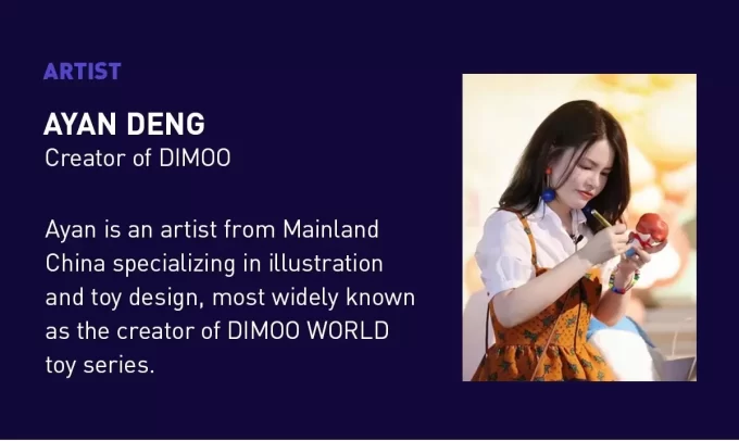 MEGA JUST DIMOO 1000% MIKA NINAGAWA