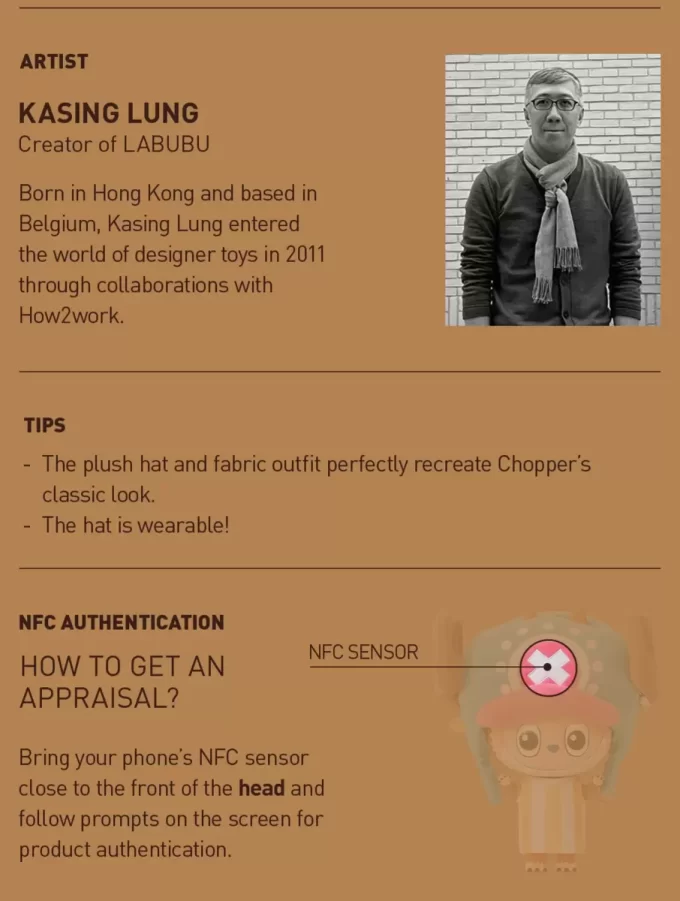 [Scan To Buy] MEGA LABUBU 1000% TONY TONY CHOPPER