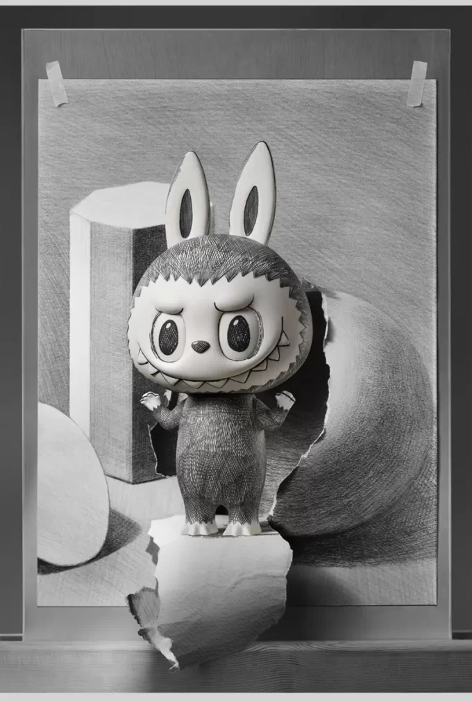 MEGA LABUBU 400% Sketch