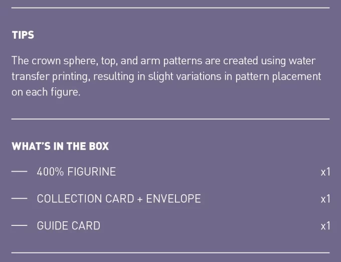 MEGA ROYAL MOLLY 400% Monet-Les Nymphéas