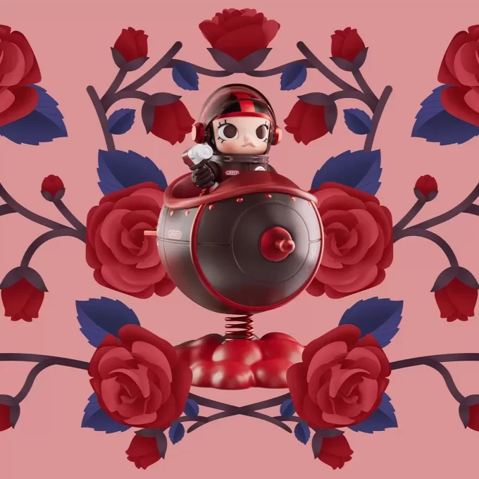 MEGA SPACE MOLLY 100% Blooming Series-Rose