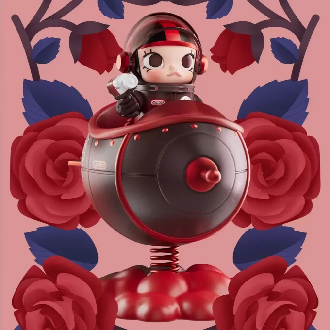 MEGA SPACE MOLLY 100% Blooming Series-Rose