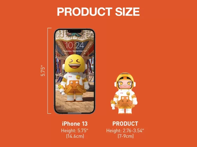 MEGA SPACE MOLLY 100% × Emoji™ Series