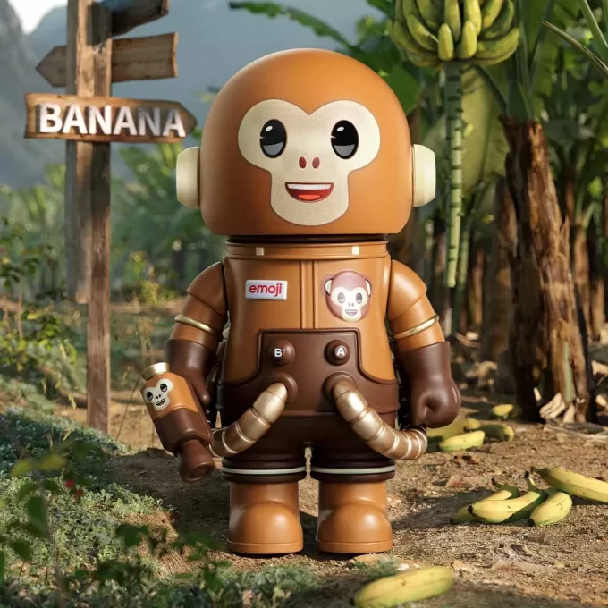 MEGA SPACE MOLLY 100% × Emoji™ Series