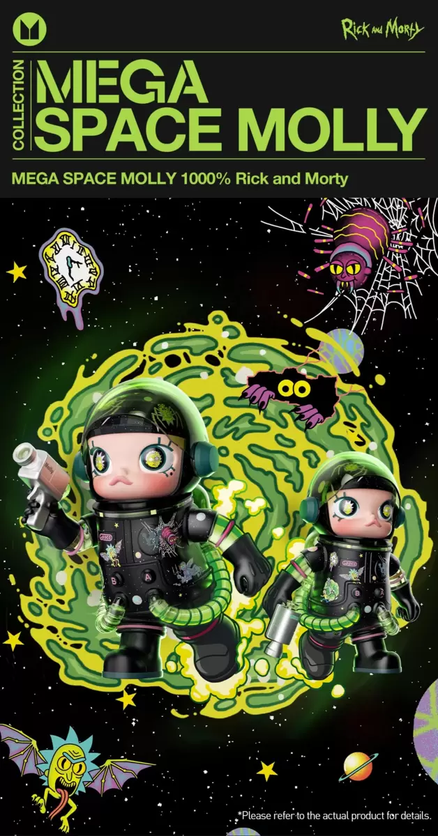 MEGA SPACE MOLLY 1000% Rick And Morty MEGA SPACE MOLLY 1000% Rick And Morty