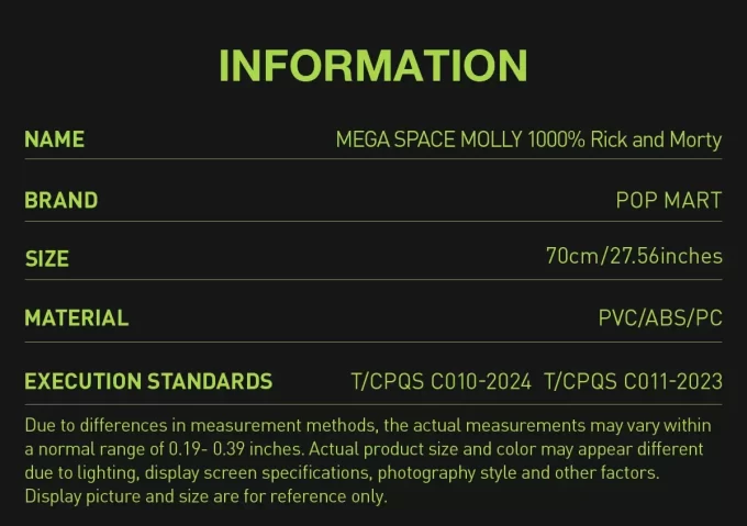 MEGA SPACE MOLLY 1000% Rick And Morty MEGA SPACE MOLLY 1000% Rick And Morty