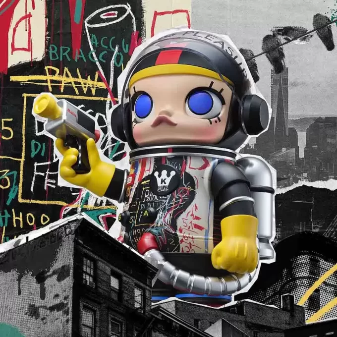 MEGA SPACE MOLLY 400% Jean-Michel Basquiat