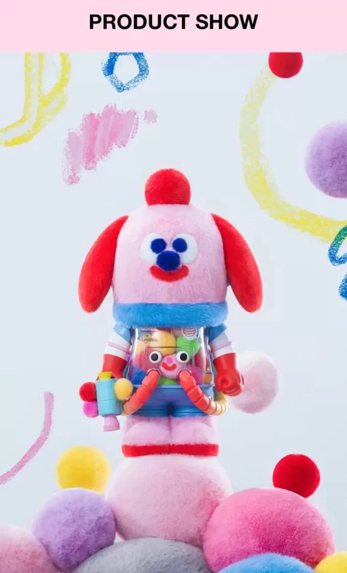 MEGA SPACE MOLLY 400% Jon Burgerman