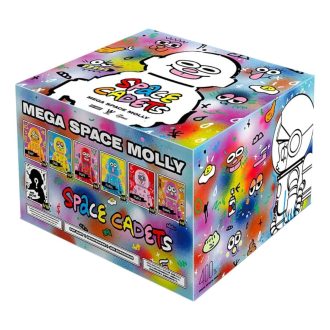 Mega Space Molly 400% Jon Burgerman Space Cadets Sealed Cases (6 Blind Boxes) Mega Space Molly 400% Jon Burgerman Space Cadets Sealed Cases (6 Blind Boxes)
