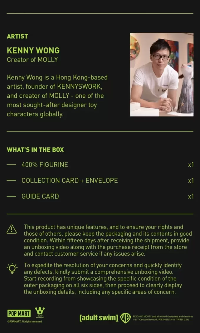 MEGA SPACE MOLLY 400% Rick And Morty