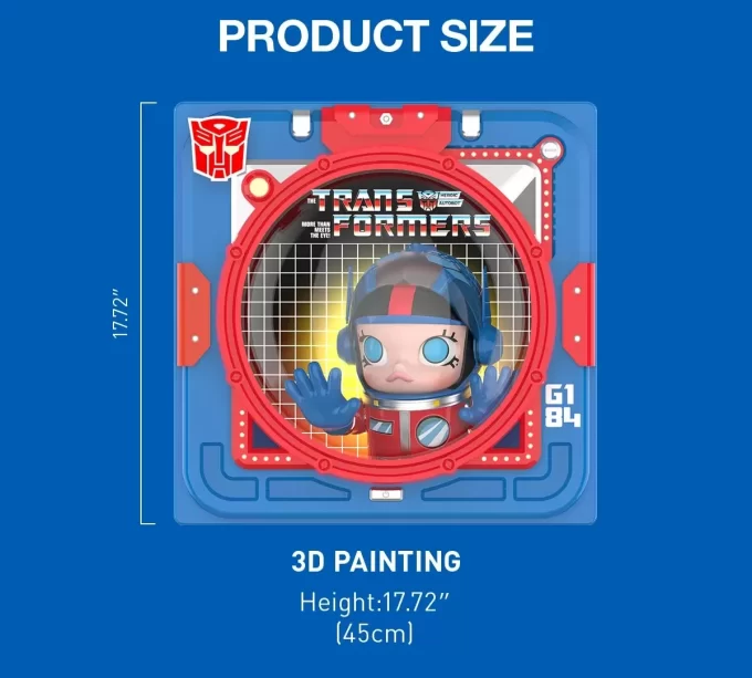 MEGA SPACE MOLLY Optimus Prime《IN SPACE》3D Painting