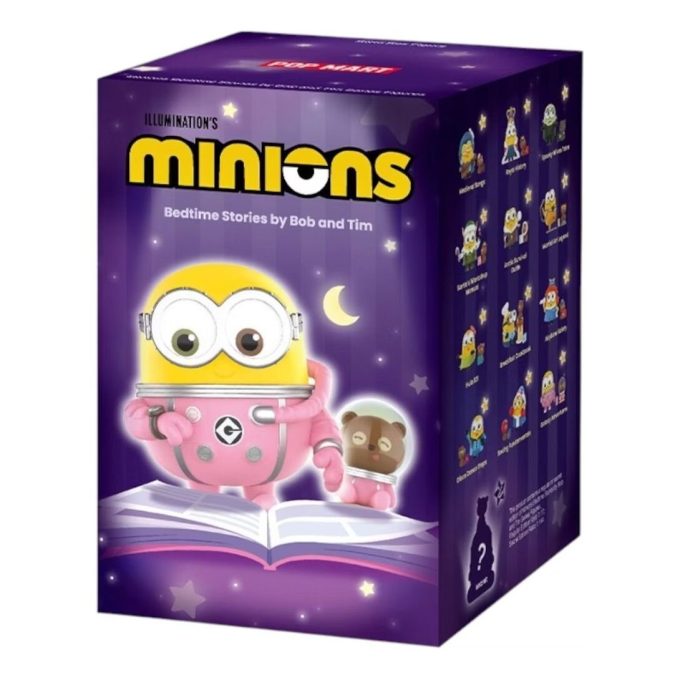 Minions Bedtime Stories by Bob and Tim Figures Sealed Case (1 Blind Box)