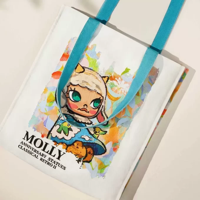 MOLLY Anniversary Statues Classical Retro 2 Series-Canvas Bag