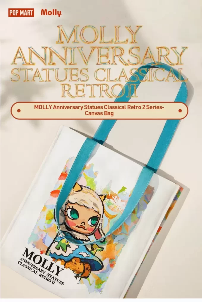 MOLLY Anniversary Statues Classical Retro 2 Series-Canvas Bag