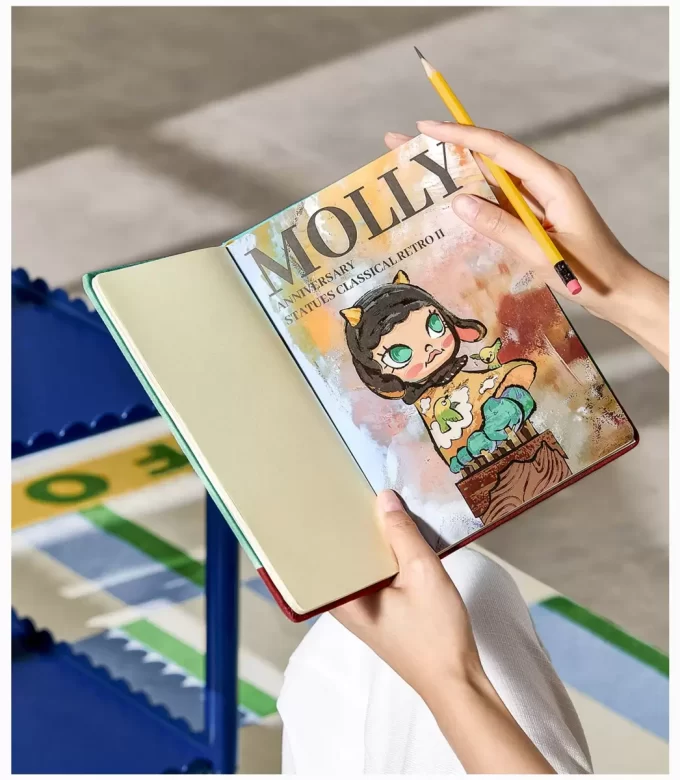 MOLLY Anniversary Statues Classical Retro 2 Series-Notebook