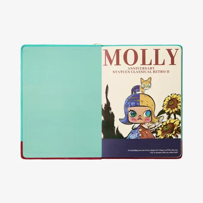 MOLLY Anniversary Statues Classical Retro 2 Series-Notebook