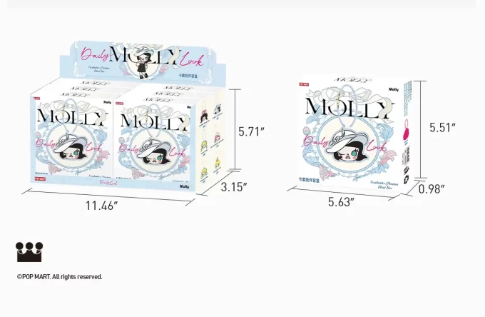 MOLLY Daily Look Series-Cardholder Pendant Blind Box