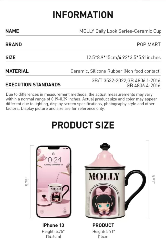 MOLLY Daily Look Series-Ceramic Cup