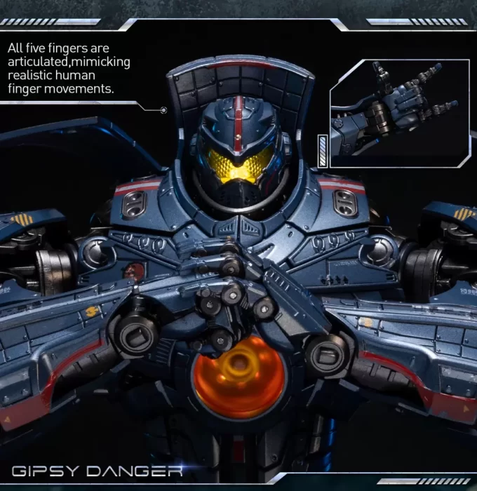 Pacific Rim: Gipsy Danger Diecast Action Figure