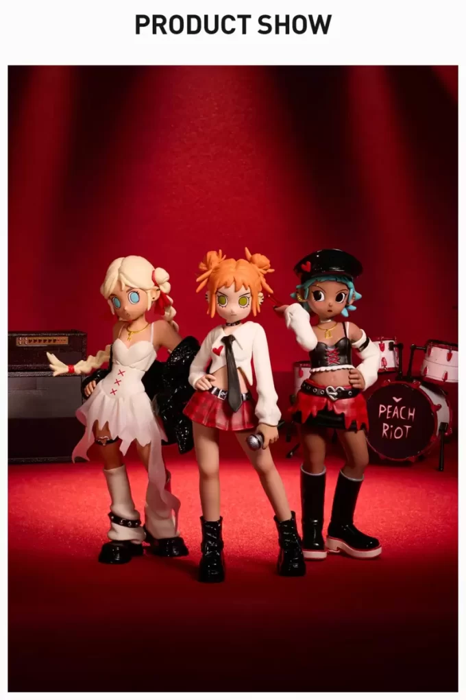 Peach Riot Bloody Valentine Figures