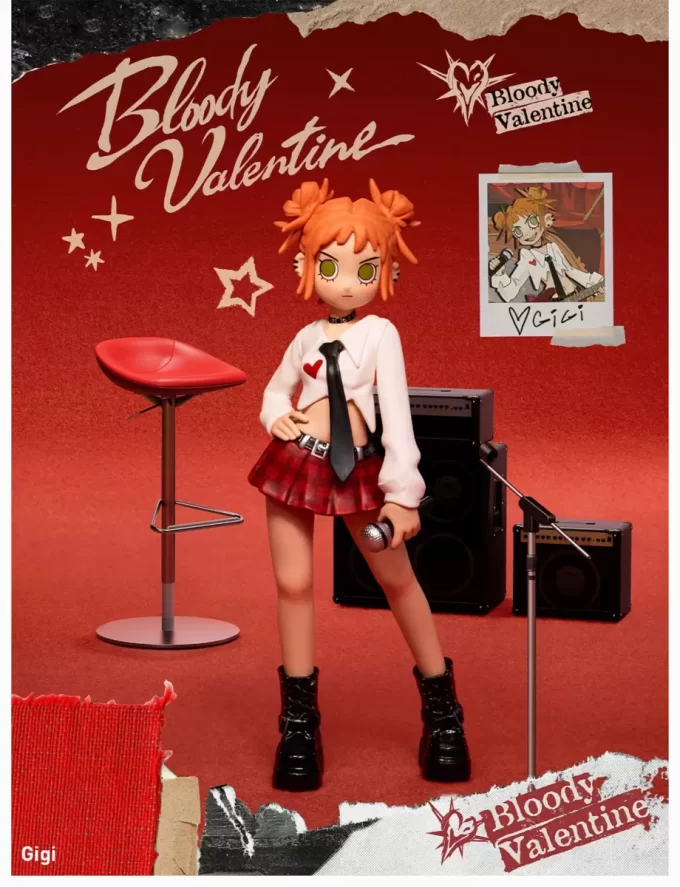 Peach Riot Bloody Valentine Figures