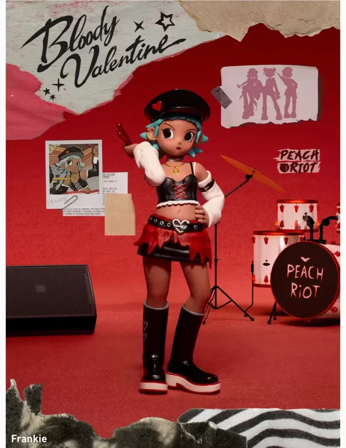 Peach Riot Bloody Valentine Figures