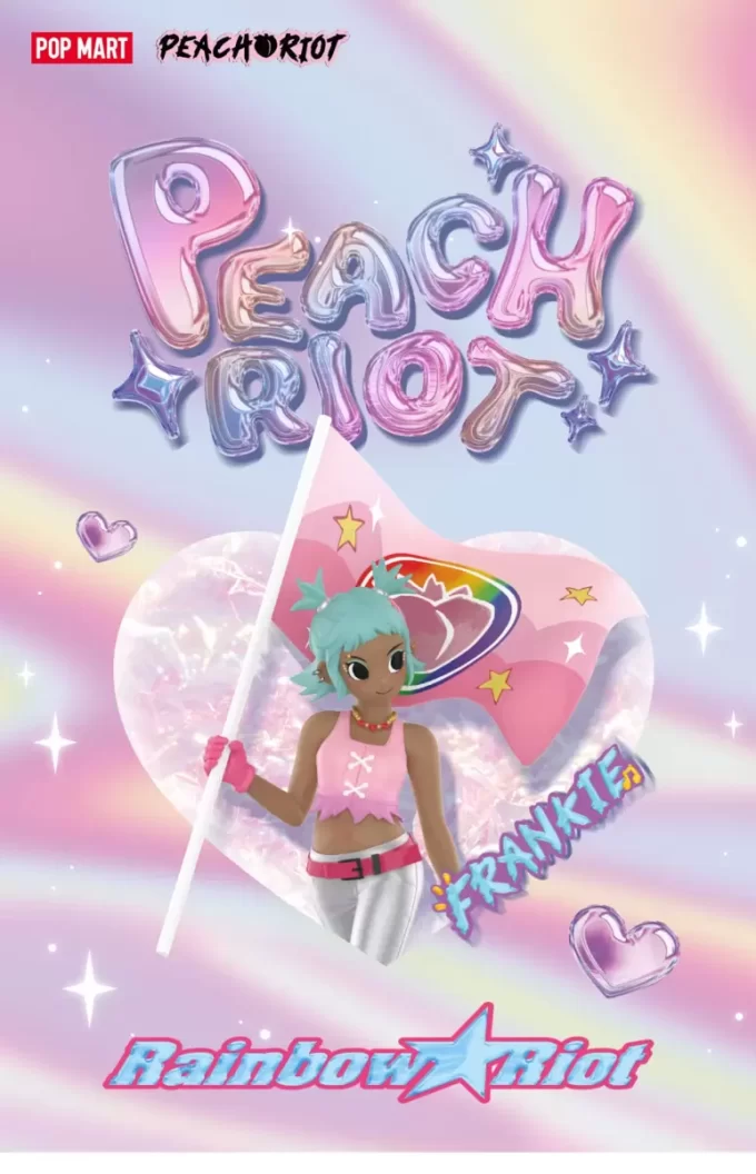 Peach Riot Rainbow Riot Figurine-Frankie