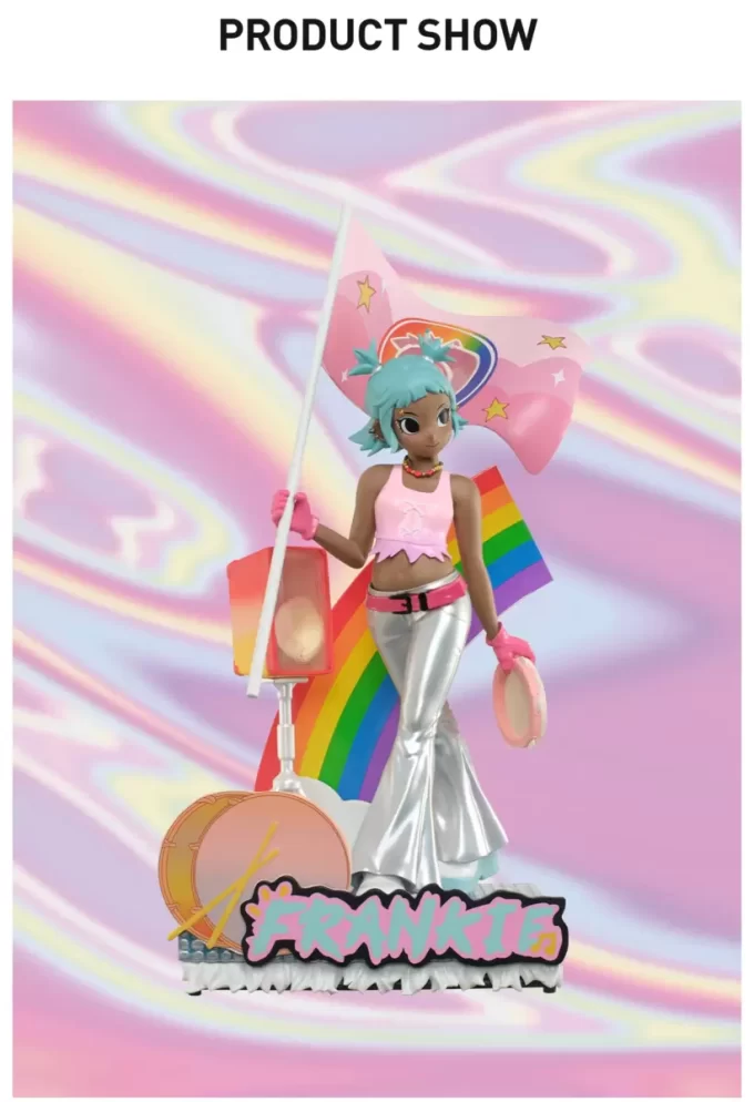 Peach Riot Rainbow Riot Figurine-Frankie
