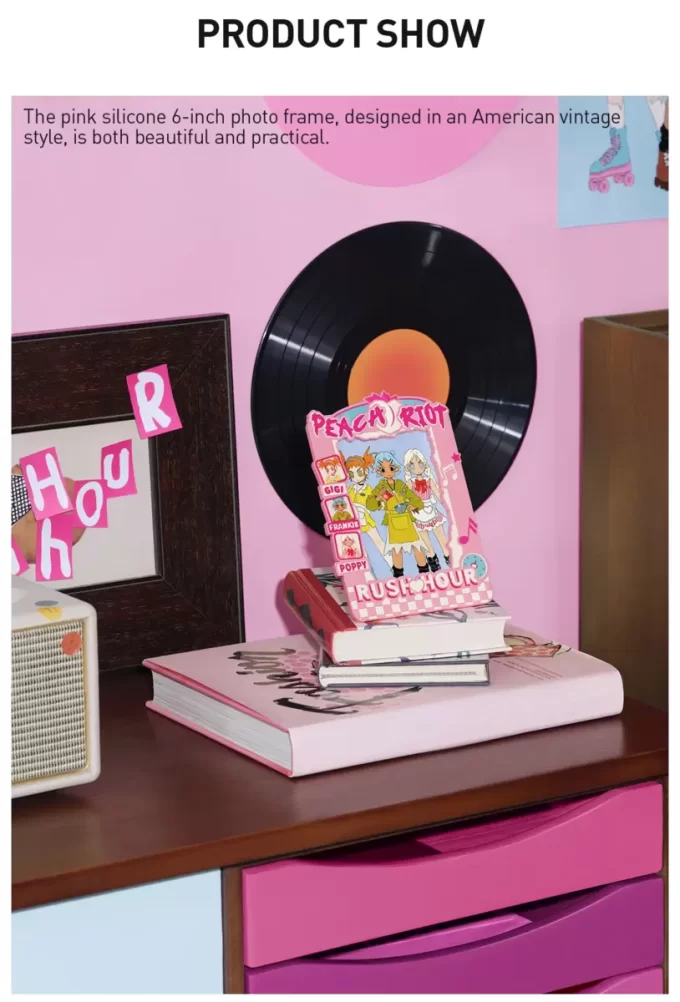 Peach Riot Rush Hour Series-Photo Frame (6-inch)