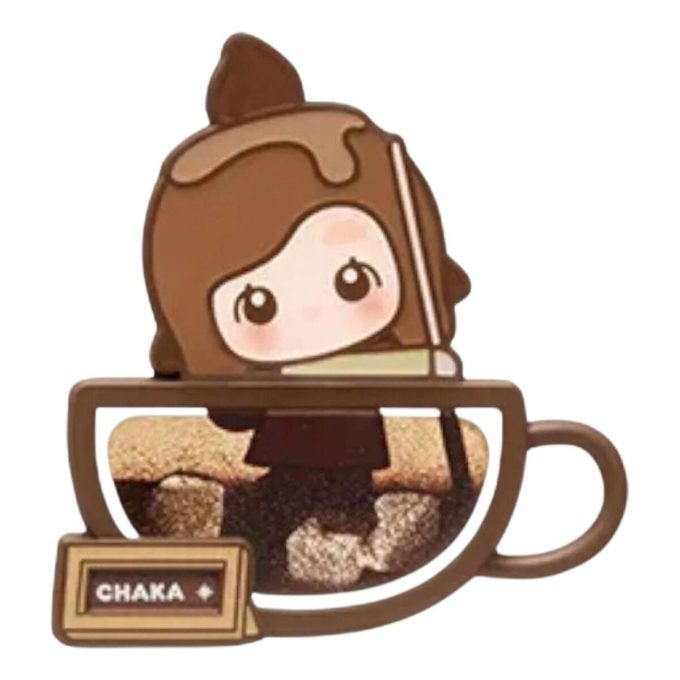 Pop Bean Coffee Factory Fridge Magnet “Chaka Double-shot Espresso”