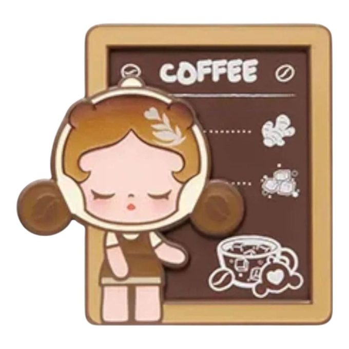 Pop Bean Coffee Factory Fridge Magnet “Skullpanda Coffee Moment”