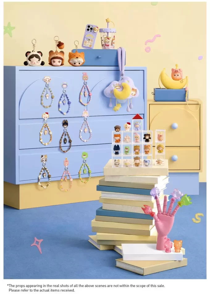 POP BEAN Pajama Party Double Layered Shaking Straw Cup