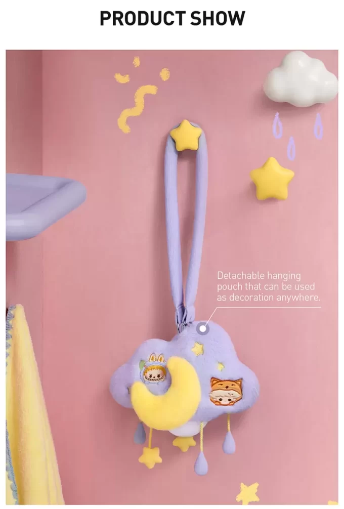POP BEAN Pajama Party Plush Cloud Night Light