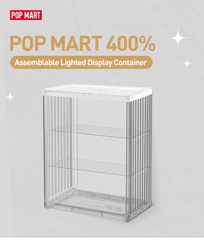 POP MART 400% Assemblable Lighted Display Container