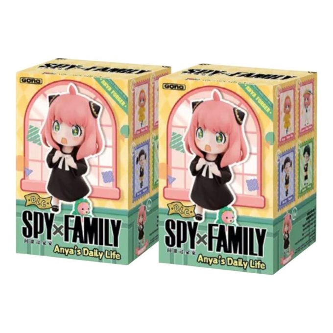 Pop Mart SPY X FAMILY Anya”s Everyday DLC Figures Sealed Case (2 Blind Boxes)