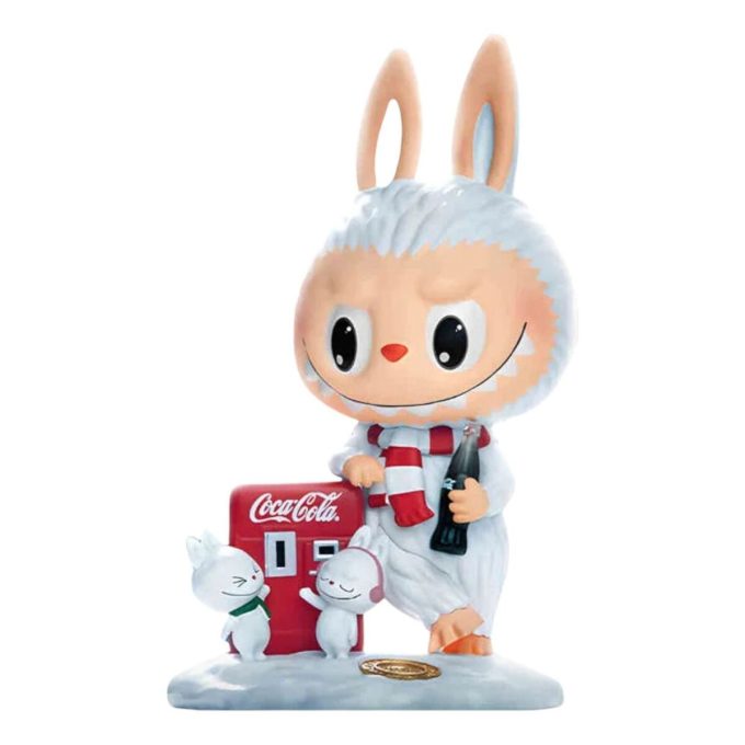 Pop Mart x Coca-Cola The Monsters Labubu Figure “Mysterious Snowman” Secret Edition