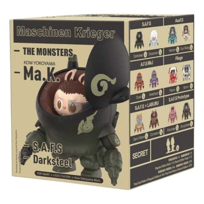 Pop Mart x Kow Yokoyama MA.K.The Monsters Labubu Sealed Case (1 Blind Box)