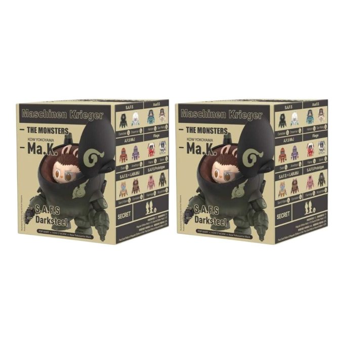 Pop Mart x Kow Yokoyama MA.K.The Monsters Labubu Sealed Case (2 Blind Boxes)