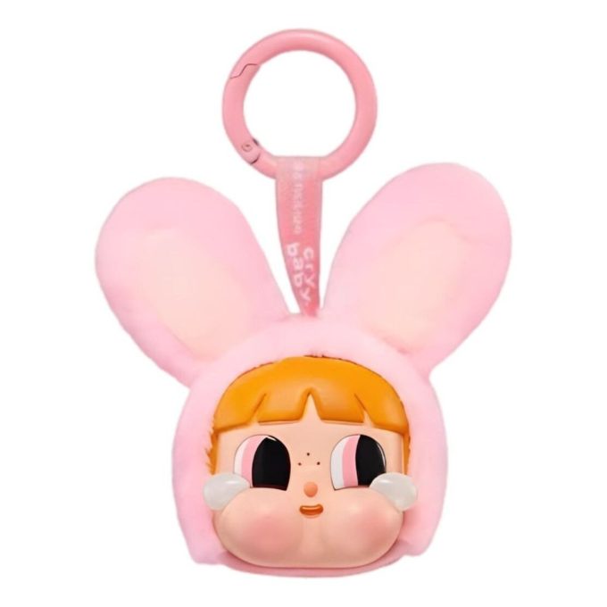 Pop Mart x Powerpuff Girls CryBaby Bunny Blossom Pendant