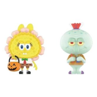 Pop Mart x Spongebob The Monsters Labubu “Jack O Lantern and Squidward x Spookys”
