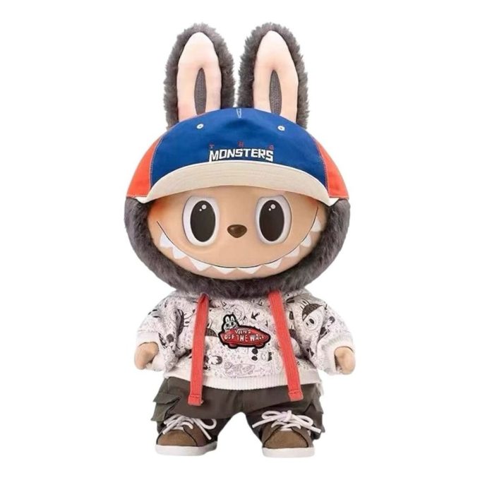 Pop Mart x Vans Oldskool The Monsters Labubu 4.0 Monsters Forever Vinyl Plush Doll