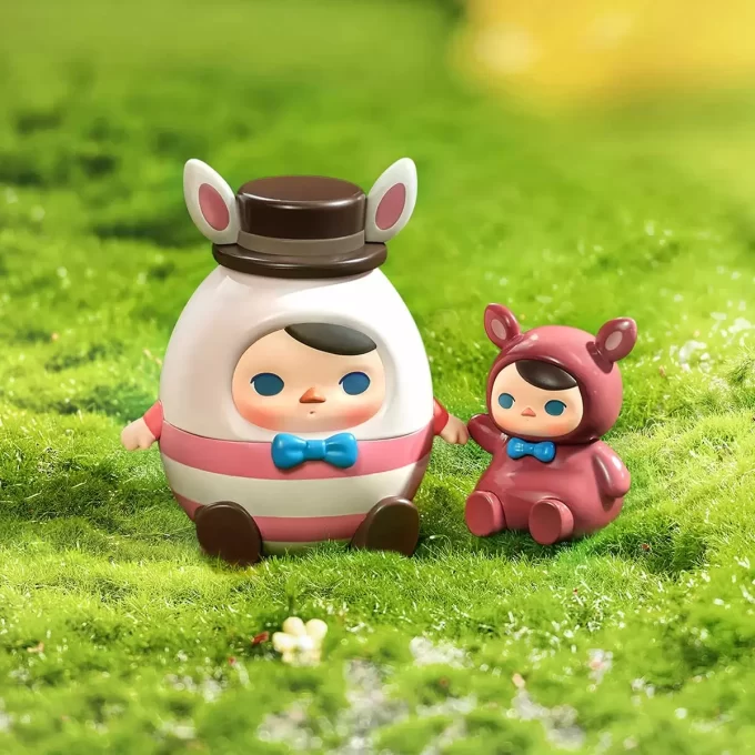 PUCKY Egg Bunny Figure