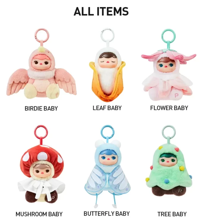 PUCKY Forest Party Series-Vinyl Plush Pendant Blind Box PUCKY Forest Party Series-Vinyl Plush Pendant Blind Box