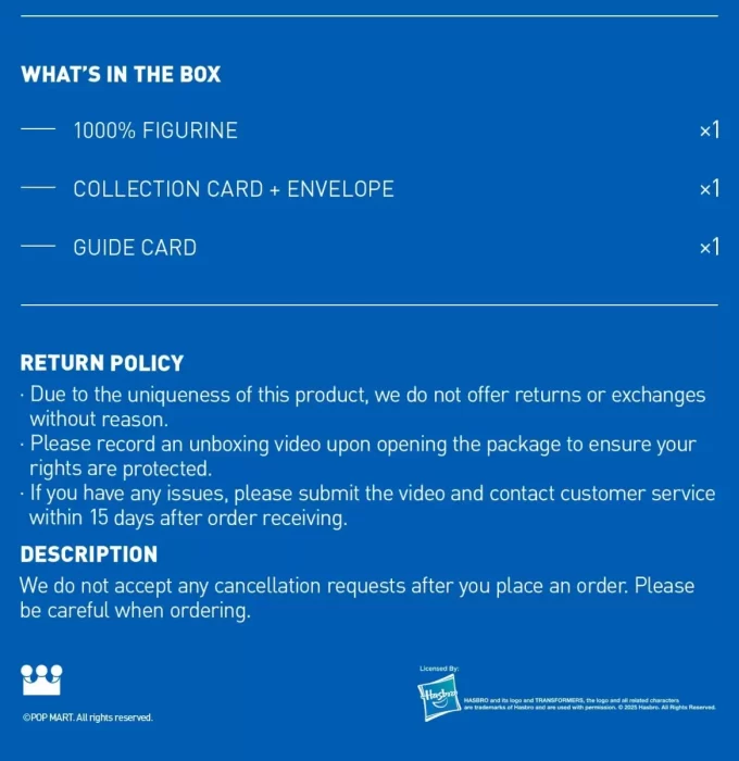 [Scan To Buy] MEGA SPACE MOLLY 1000% OPTIMUS PRIME