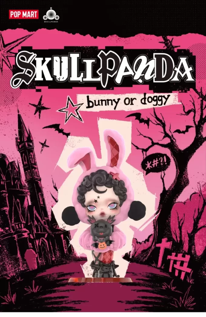 SKULLPANDA Bunny Or Doggy Figure