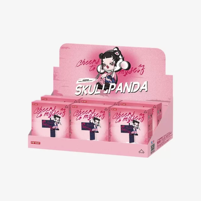 SKULLPANDA CHEERS TO MYSELF SERIES-Badge Pendant Blind Box