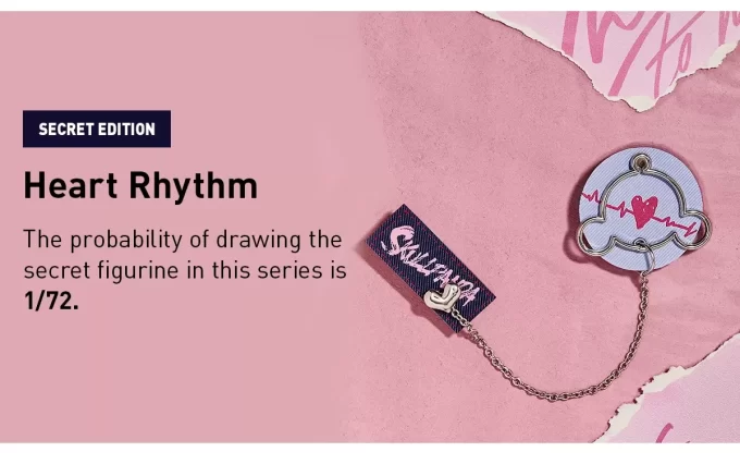 SKULLPANDA CHEERS TO MYSELF SERIES-Badge Pendant Blind Box