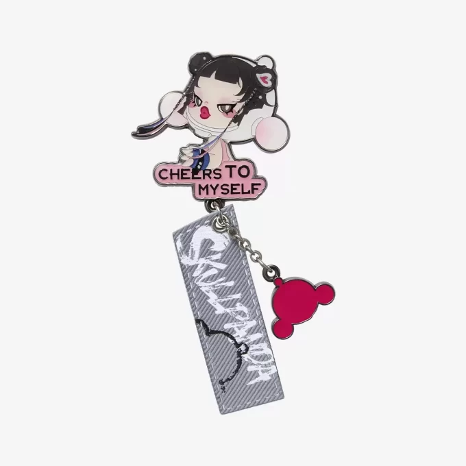 SKULLPANDA CHEERS TO MYSELF SERIES-Badge Pendant Blind Box