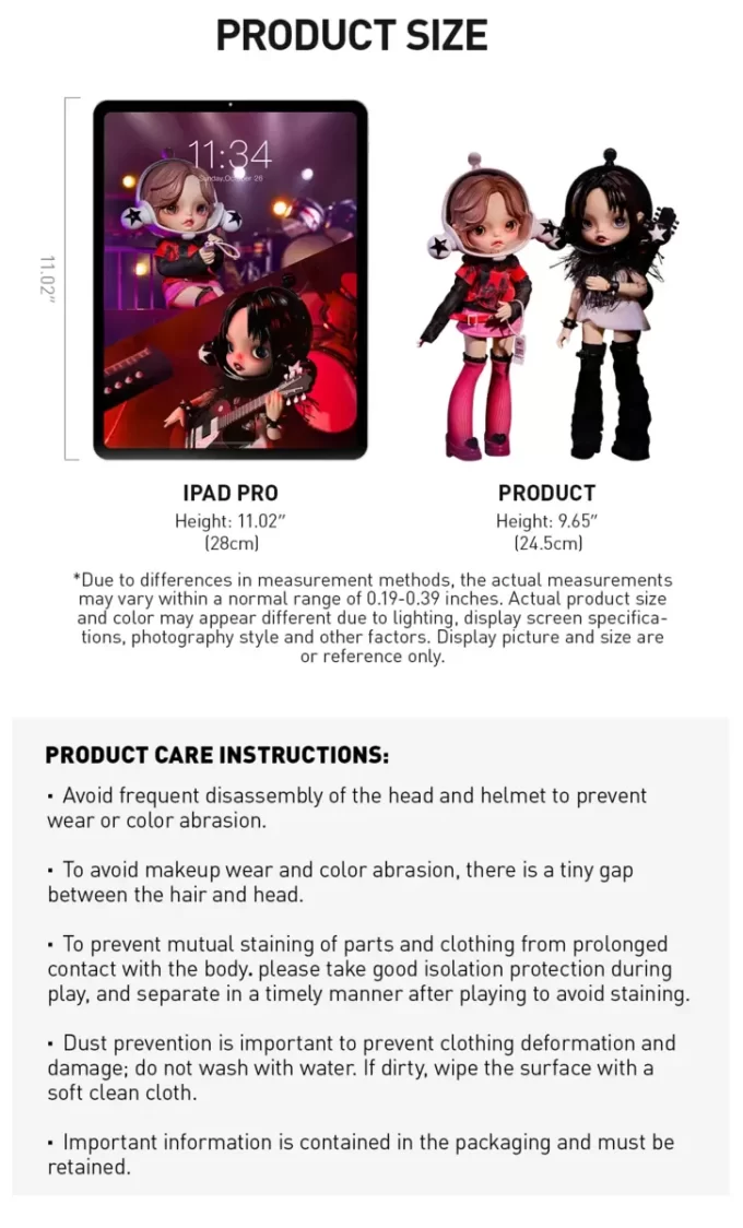 SKULLPANDA × NANA Action Figure