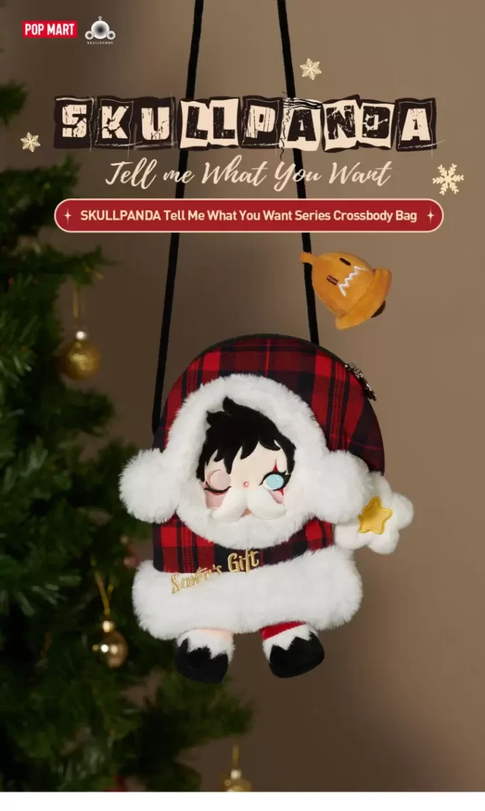 SKULLPANDA Tell Me What You Want Series Crossbody Bag